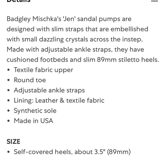 Badgley Mischka Jen NWT Size 9 - Picture 11 of 14